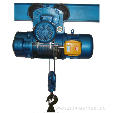 cd/md wire rope electric winch material lifting hoist